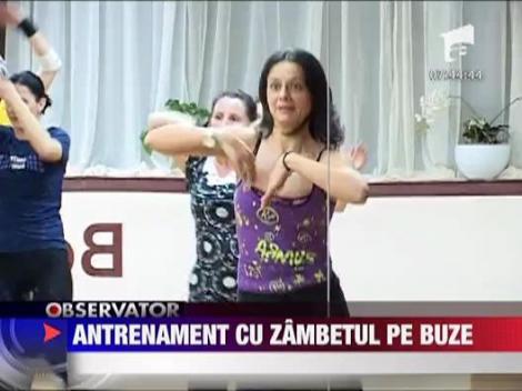 Felicia: Antrenament cu zambetul pe buze