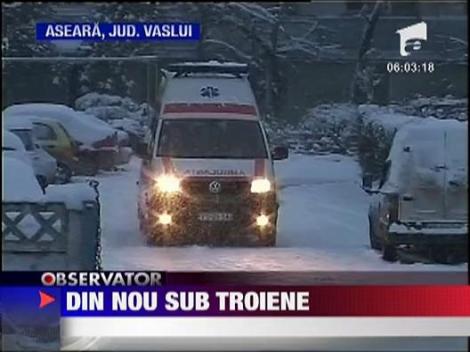 Romania, blocata sub nameti ‎