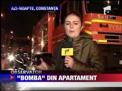 Explozie intr-un bloc din Constanta