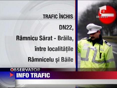 Trafic in conditii de iarna