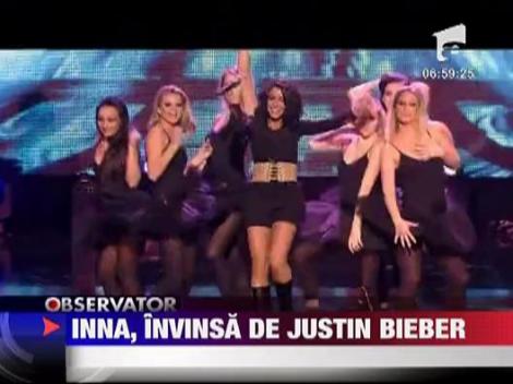 Inna, invinsa de Justin Bieber la Energy Music Awards