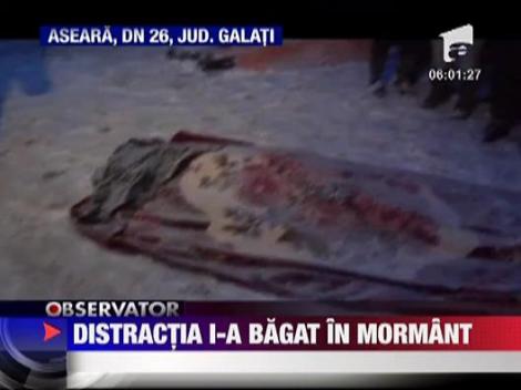 Galati: Un ATV a intrat intr-un autobuz