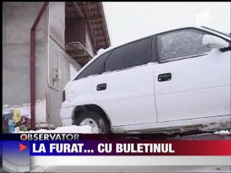 A furat masina, dar si-a uitat buletinul in ea