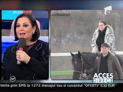 Monica Anghel s-a apucat de calarie