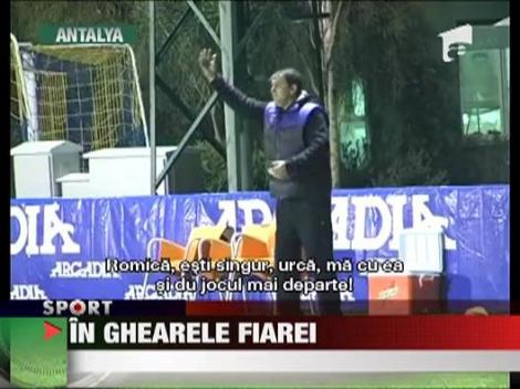 Steaua a terminat pe plus in Antalya