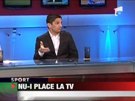 Lui Lucescu nu-i place la tv