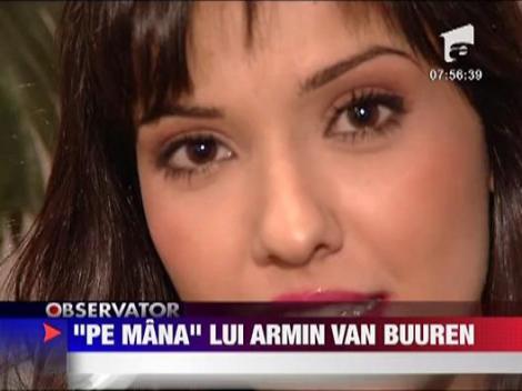 Alexandra Badoi, "pe mana" lui Armin Van Buuren
