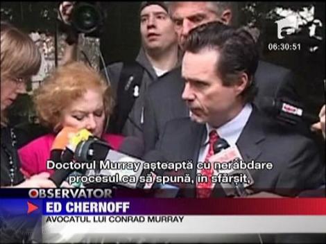 Medicul lui Michael Jackson pledeaza nevinovat ‎