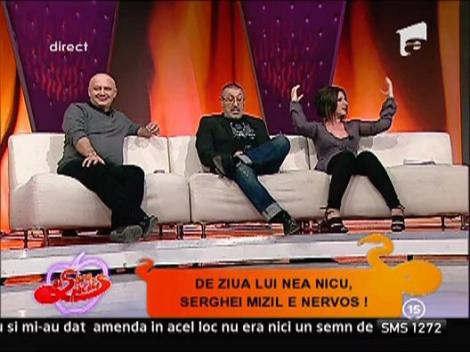 Lui Serghei Mizil i-a crescut un os in cap!