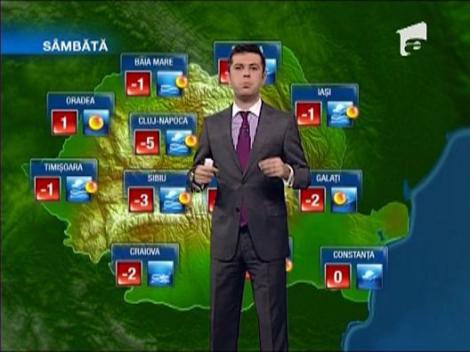 Vremea pentru urmatoarele 3 zile