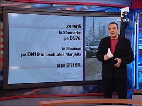 Trafic in conditii de iarna