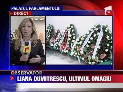 Liana Dumitrescu, ultimul omagiu