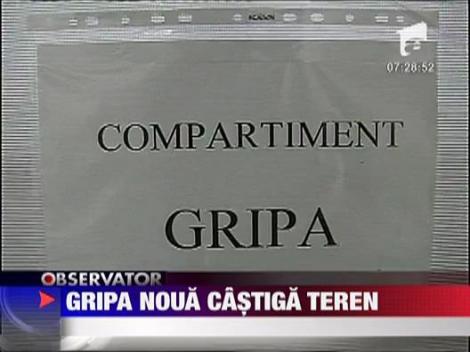 Gripa noua castiga teren in Romania