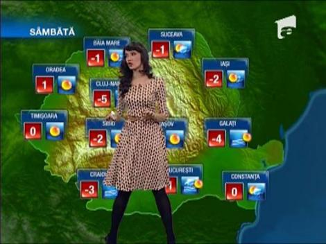 Vremea pentru urmatoarele 3 zile