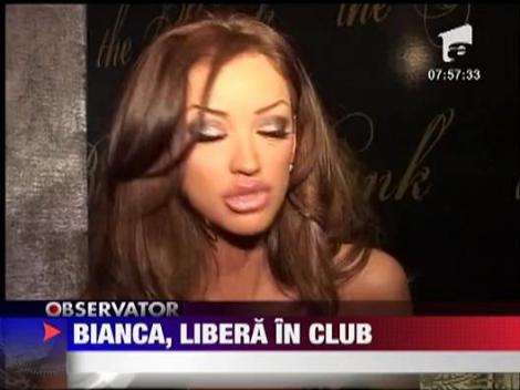Bianca Dragusanu, libera in club