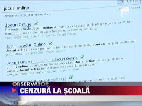 Programul de cenzura on-line
