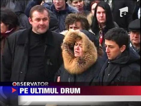 Liana Dumitrescu, condusa pe ultimul drum