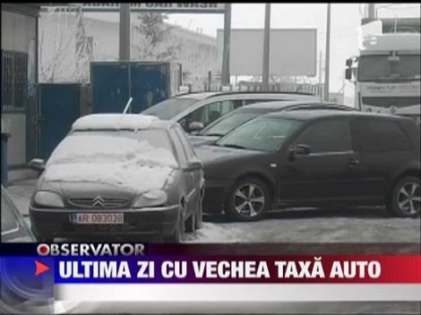 Ultima zi cu vechea taxa pentru poluare