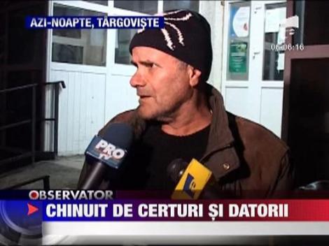 Si-a infipt un cutit in gat din cauza baniilor