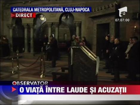 Trupul lui IPS Bartolomeu a fost depus la Catedrala Ortodoxa din Cluj