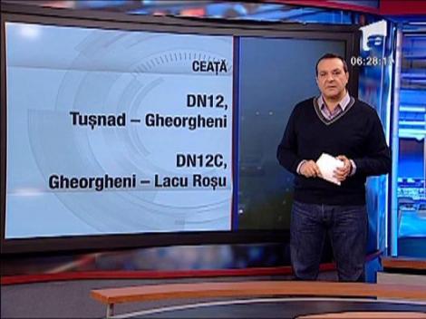 Trafic in conditii de iarna