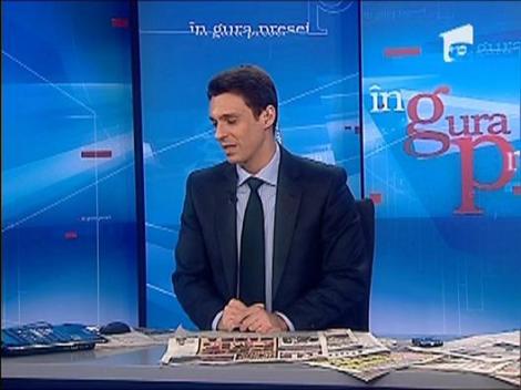 Mircea Badea: "Basescu nu face altceva toata ziua decat sa bea apa plata"