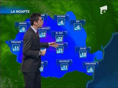 Vremea pentru urmatoarele 4 zile