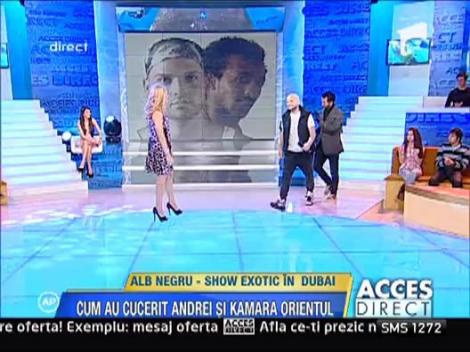 Baietii de la Alb Negru au gasit doua dansatoare sexy