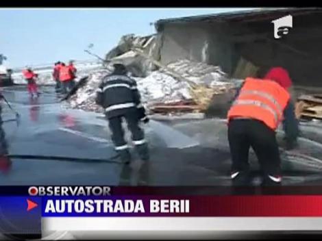 Autostrada Bucuresti-Pitesti a fost astazi soseaua berii. La propriu!
