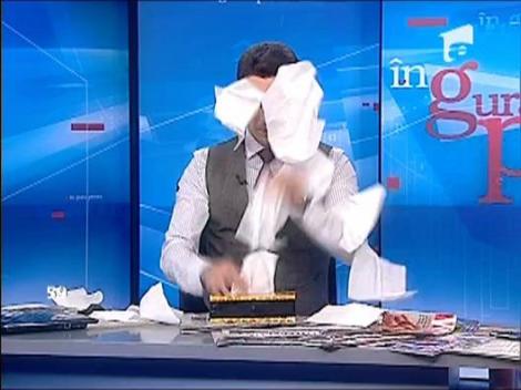 Mircea Badea face proba hocus pocus de la "Castigi in 60 de secunde"