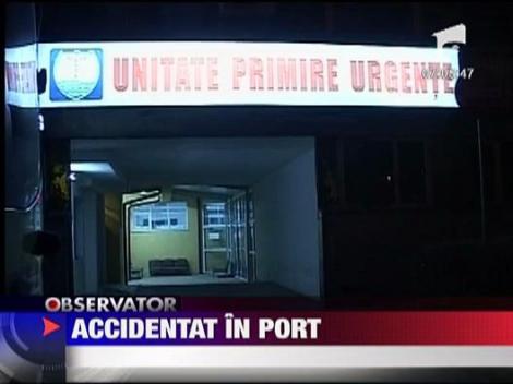 Accident de munca in Portul Constanta
