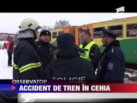 Accident de tren in Cehia