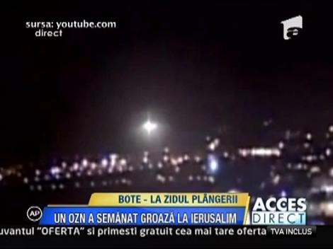 Un OZN pe cerul Ierusalimului?