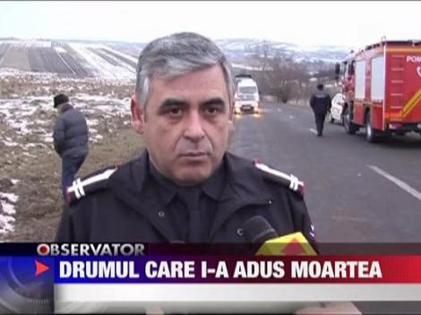 Accident teribil in drum spre serviciu