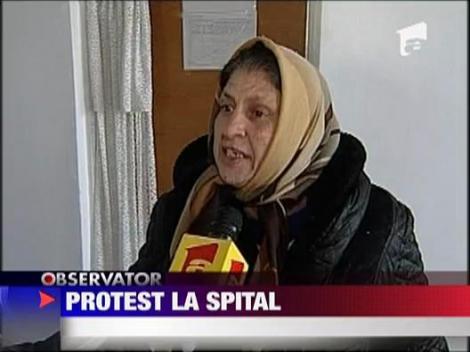 Proteste la un spital din Calarasi