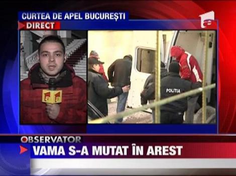 Vama Siret s-a mutat in arest
