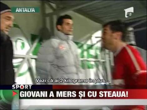 Giovanni Becali, imbracat in echipamentul Stelei