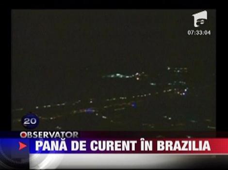 Pana de curent in Brazilia