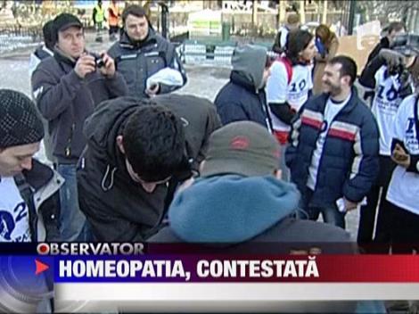 Homeopatia, contestata