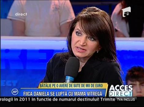 Marioara Zavoranu - alaturi de Daniela, nu de mama vitrega