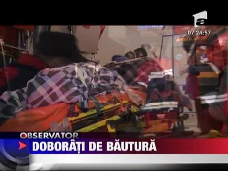 Doi barbati din Bacau s-au batut pana au fost doboarati de bautura