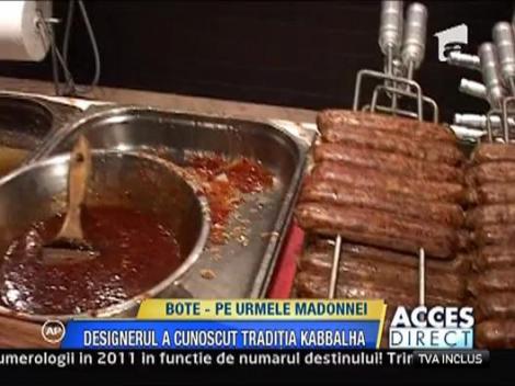 Botezatu - pe urmele Madonnei, a cunoscut traditia Kabbalah