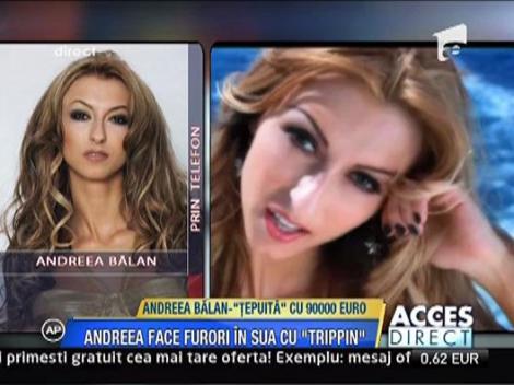 Andreea Balan - "tepuita" cu 90.000 de euro