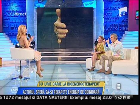 Iurie Darie a mers la bioenergoterapeut