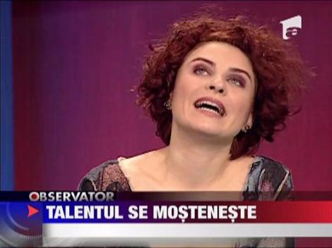 Fiica Adinei Buzatu, Sara, a mostenit pasiunea mamei