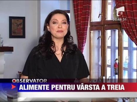 Felicia: Alimentatia pentru varsta a treia