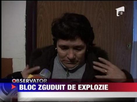 Bloc zguduit de explozie