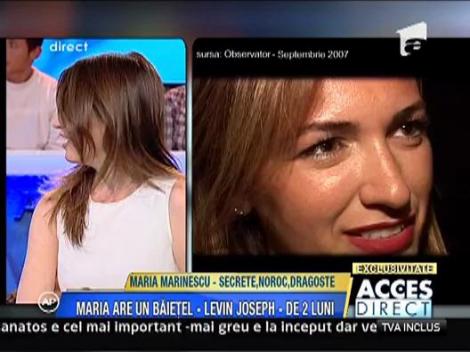 Maria Marinescu - rascolita de imaginile cu barbatii din trecutul ei