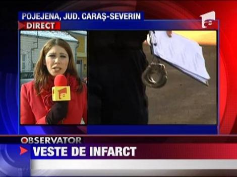 Sotul unui vames a murit cand si-a vazut nevasta in duba politiei