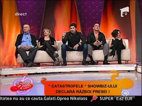 Redactorul Ok, in scandal cu Ileana Ciuculete, Ogica si Costin Marculescu